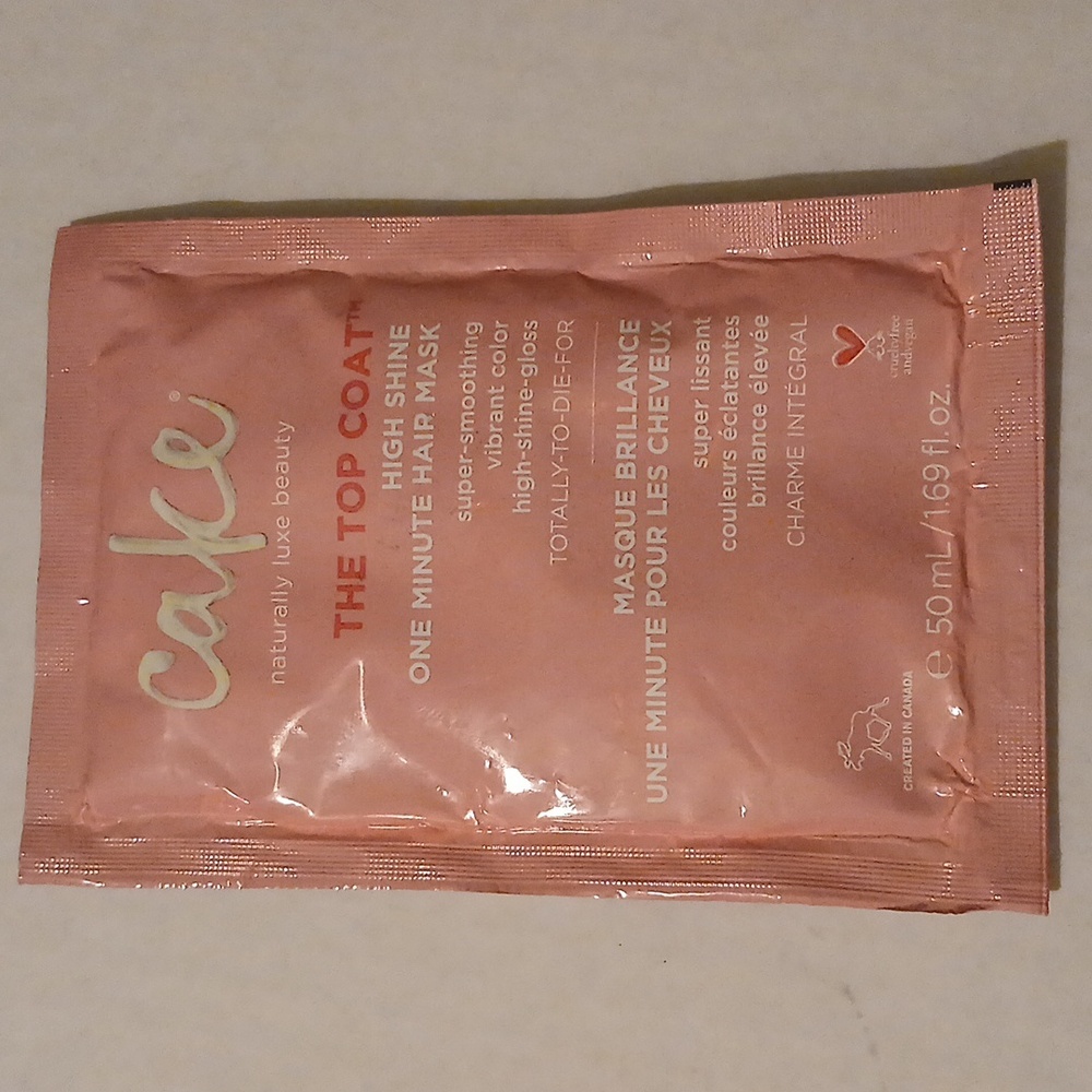 Hair Mask Naturally Luxe Beauty One minute Hair Mask High Shine NWT